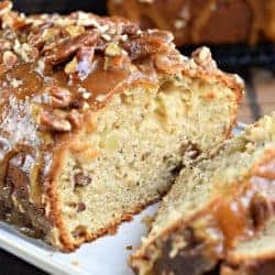 Praline Apple Bread Recipe - Shugary Sweets