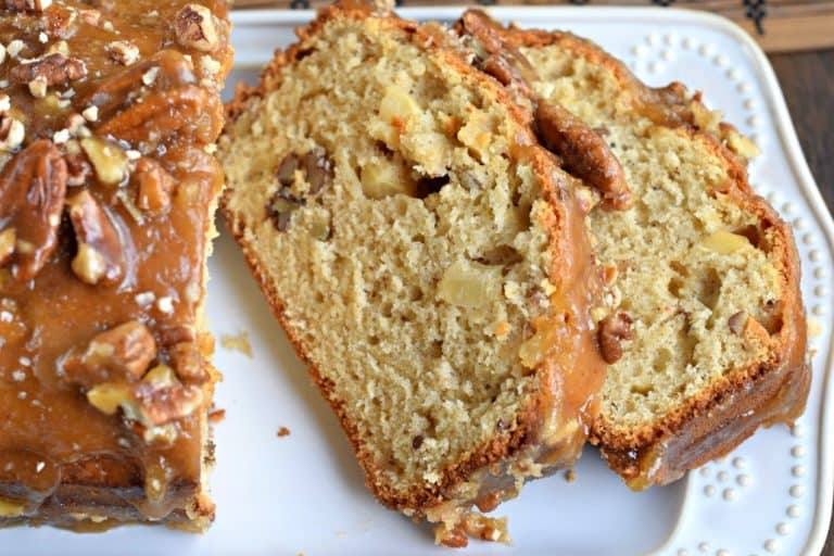 Praline Apple Bread Recipe - Shugary Sweets