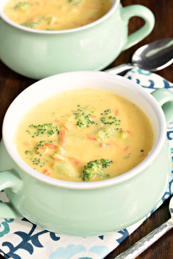 Copycat Panera Broccoli Cheese Soup Shugary Sweets