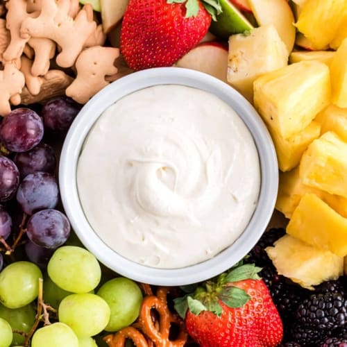 Easy Cream Cheese Fruit Dip Recipe