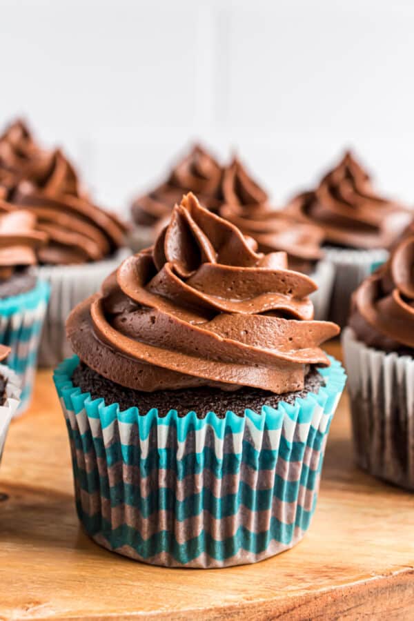 The Best Chocolate Cupcake Recipe - Shugary Sweets