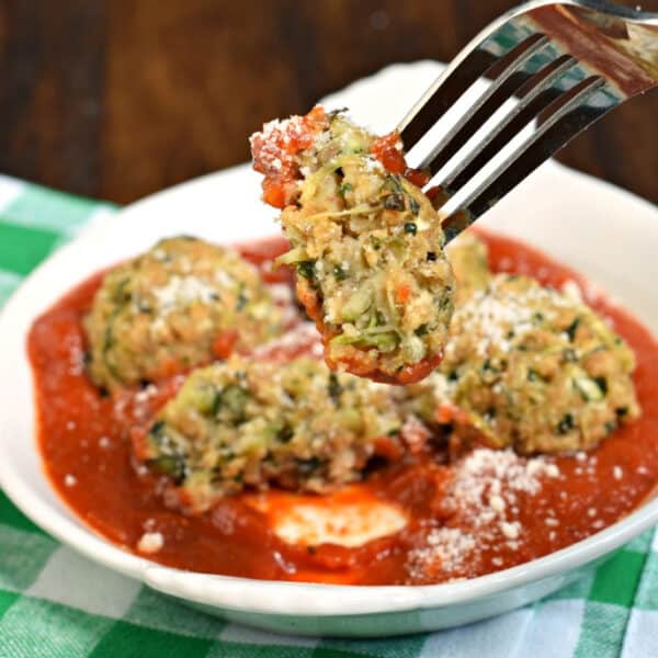 Easy Vegetarian Zucchini Meatballs Recipe Shugary Sweets