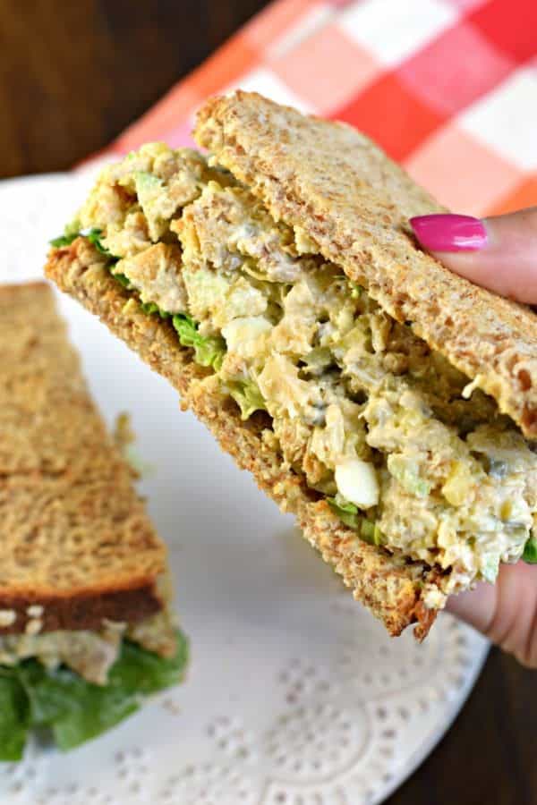 Copycat Chick-fil-A Chicken Salad Sandwich- Shugary Sweets