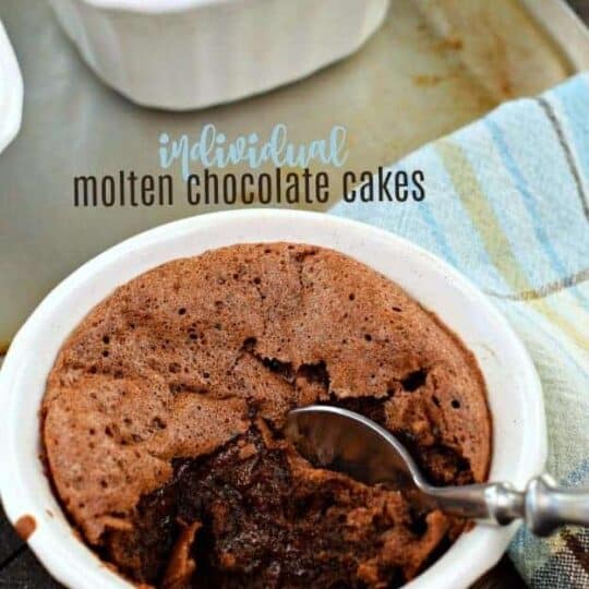Molten Chocolate Cake Recipe - Shugary Sweets