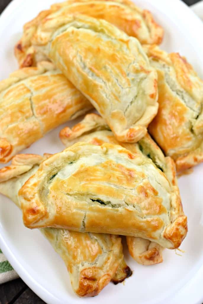 Spinach And Cheese Empanadas Recipe - Shugary Sweets