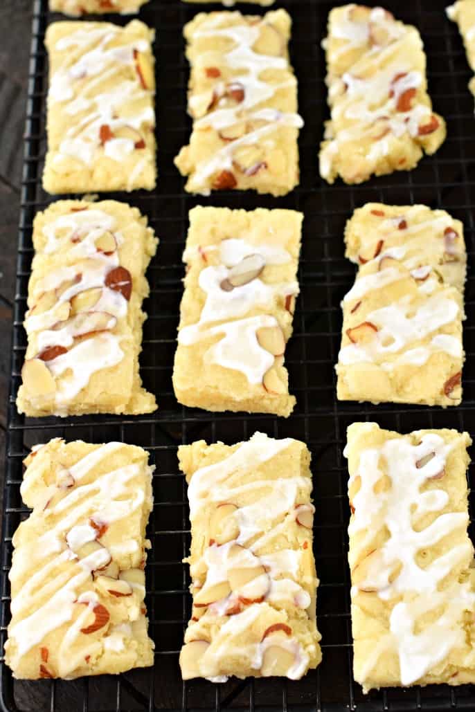 Almond Bars Recipe - Shugary Sweets