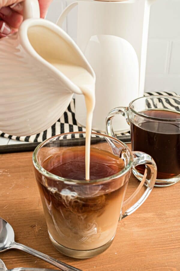 French Vanilla Coffee Creamer Recipe   French Vanilla Creamer Pour 600x901 