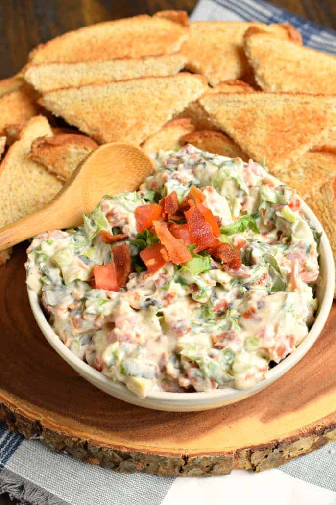 Easy BLT Dip recipe