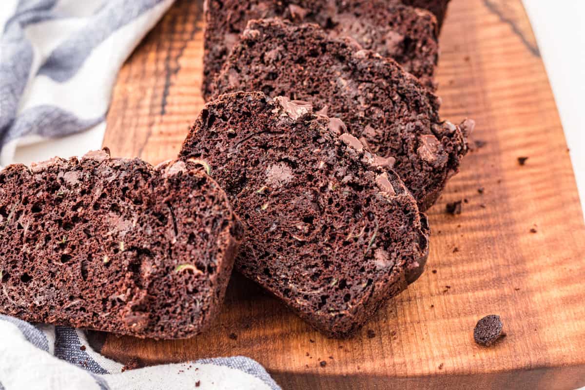 Double Chocolate Zucchini Bread Recipe - Shugary Sweets