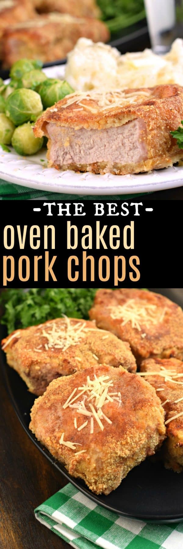 The Best Parmesan Oven Baked Pork Chops Recipe