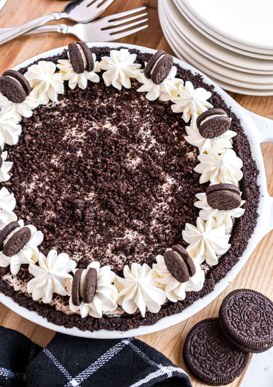 No Bake Oreo Cheesecake Recipe Shugary Sweets