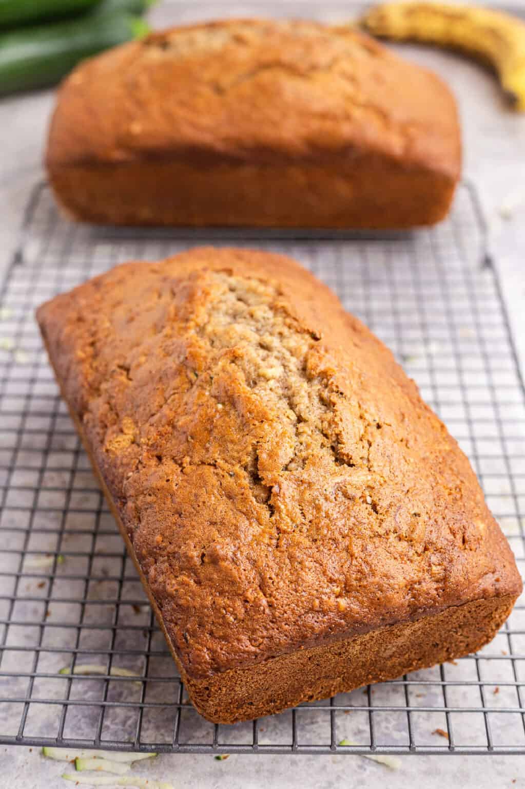 Zucchini Banana Bread Recipe - Shugary Sweets