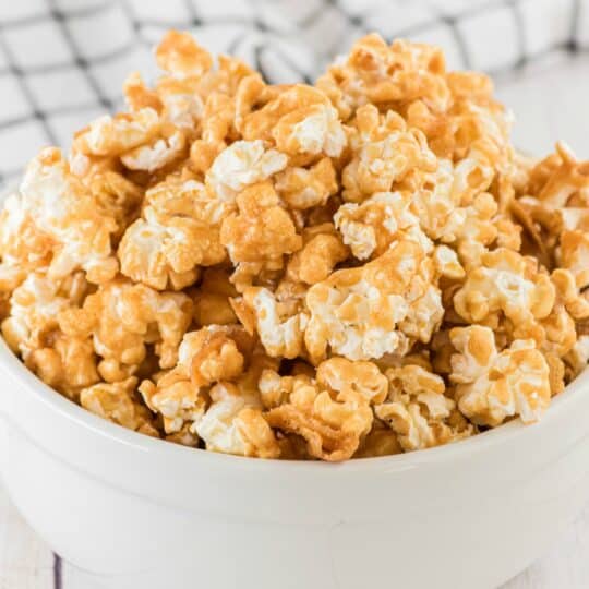 Homemade Caramel Corn Recipe - Shugary Sweets