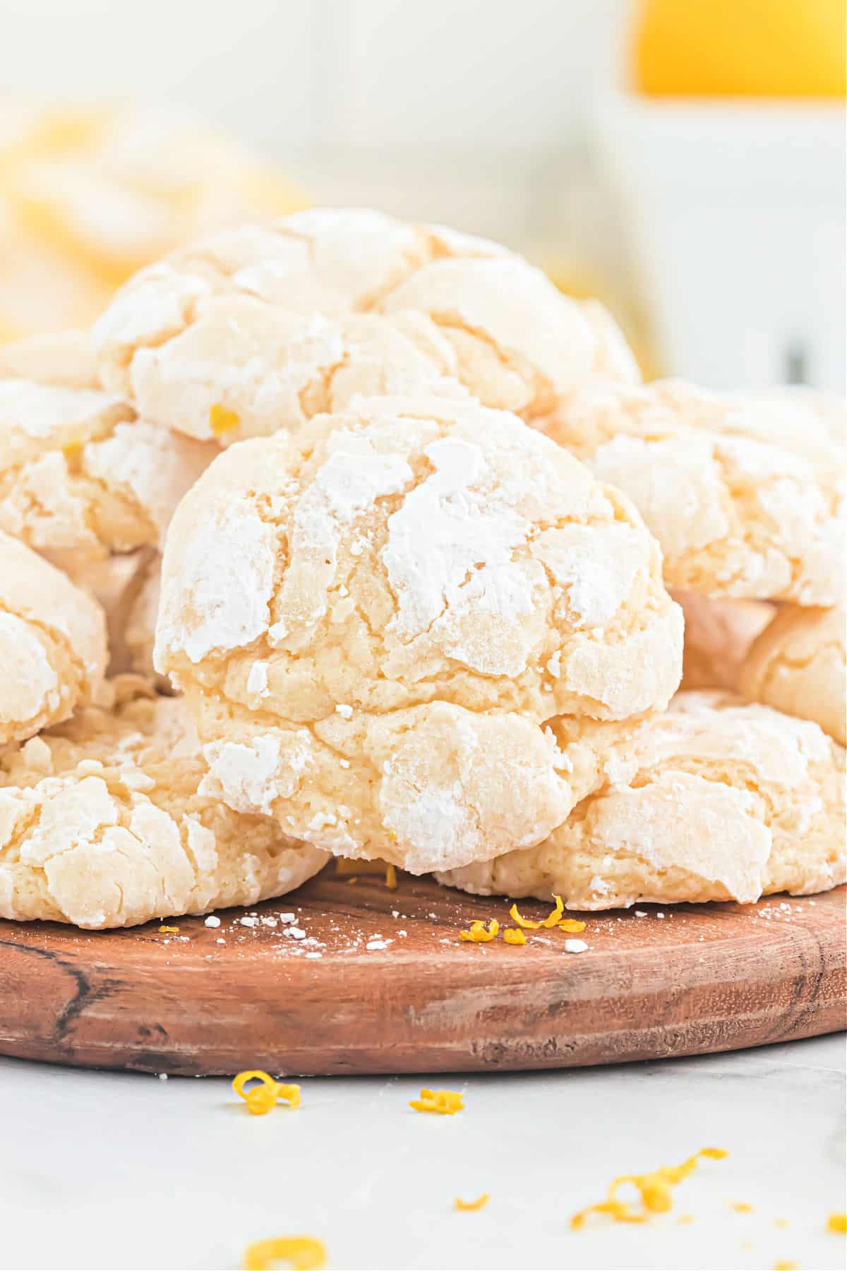 Lemon Gooey Butter Cookies Recipe - Shugary Sweets