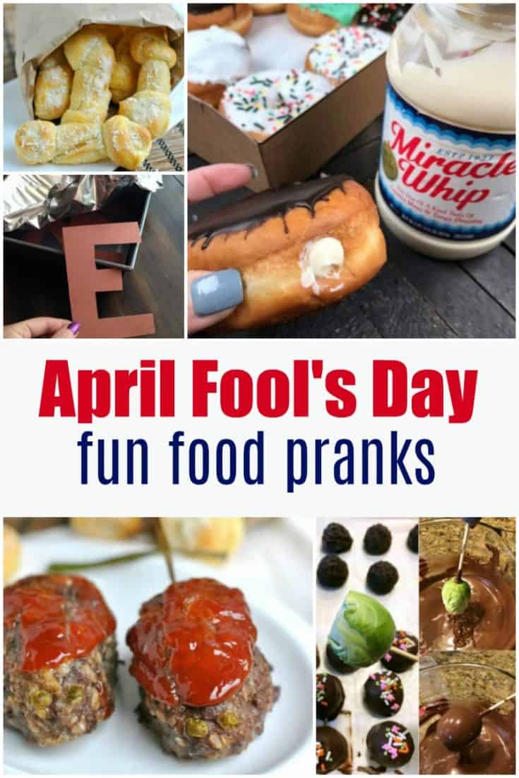 April Fool's Day Pranks with food - Shugary Sweets