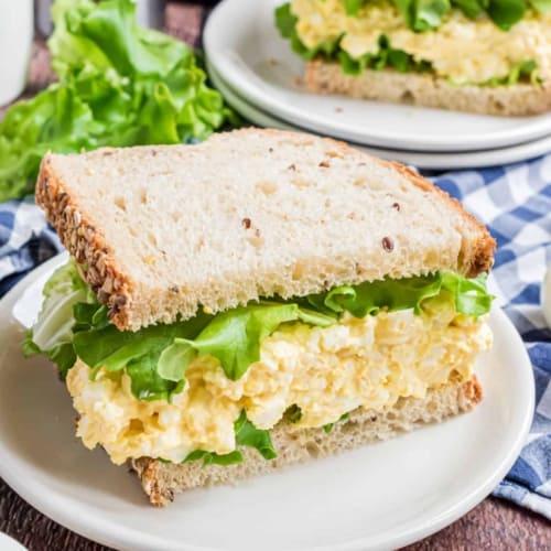 Classic Egg Salad Sandwich (with Homemade Mayonnaise) - A