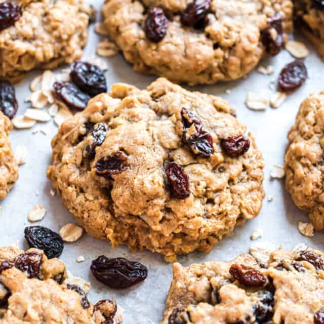 Oatmeal Raisin Cookies Recipe - Shugary Sweets