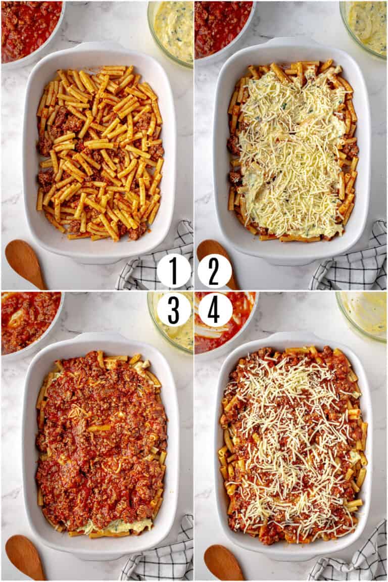 Easy Baked Ziti Recipe - Shugary Sweets