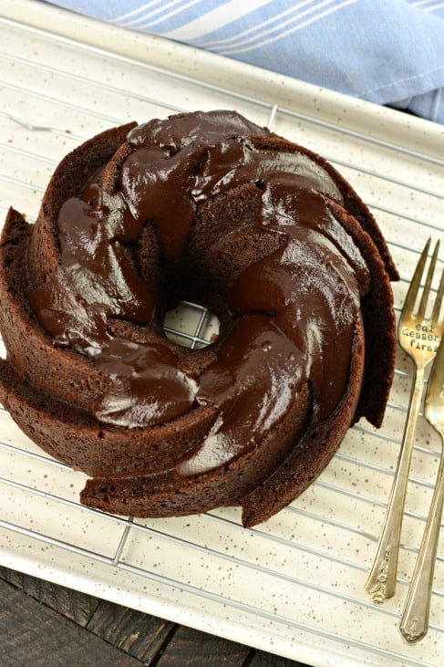 Instant Pot Chocolate Bundt Cake Recipe - Shugary Sweets