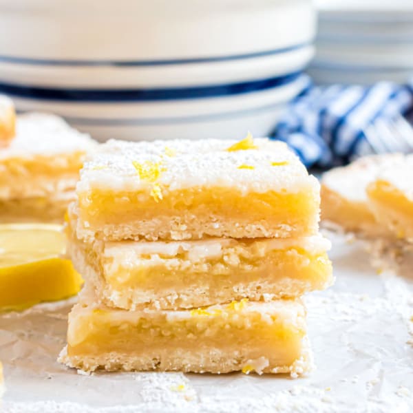 Lemon Bars Recipe - Shugary Sweets