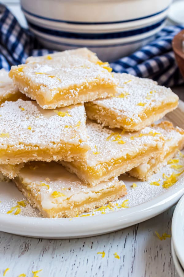 Lemon Bars Recipe - Shugary Sweets