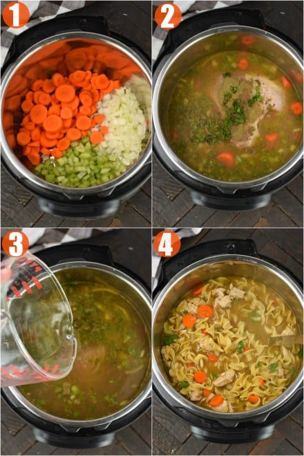 Homemade Instant Chicken Noodle Soup (Guest Post) - Overtime Cook