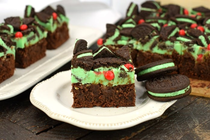 The Best Grinch Brownies - Play Party Plan