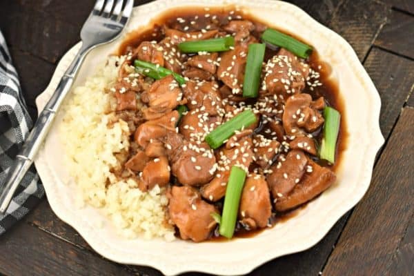 Instant Pot Mongolian Chicken Recipe - Shugary Sweets