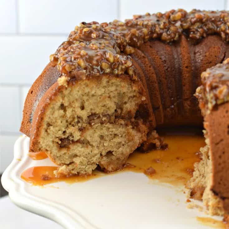 Pecan Pie Bundt Cake Recipe - Shugary Sweets