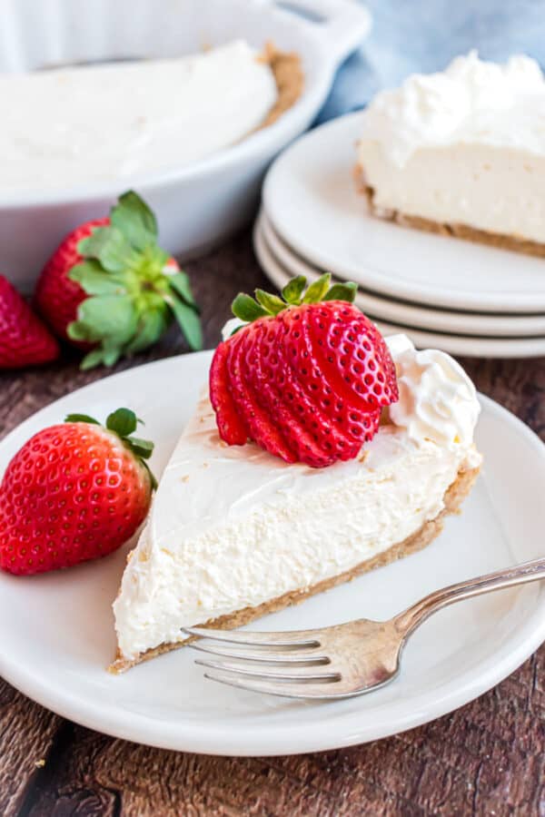 No Bake Cheesecake Recipe - Shugary Sweets