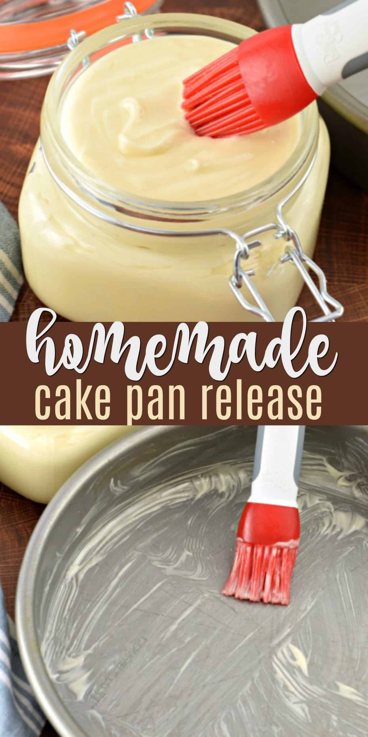 Homemade Cake Release (3 Ingredients) - Scrambled Chefs