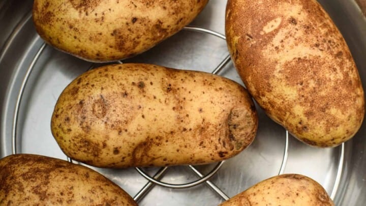 instant pot 2 baked potatoes