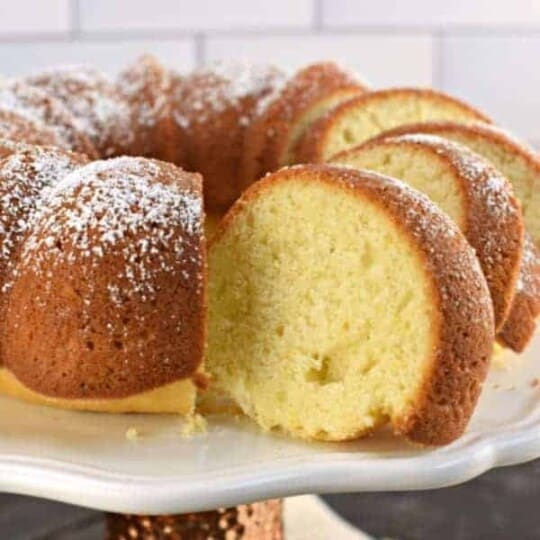 Lemon Bundt Cake Recipe - Shugary Sweets