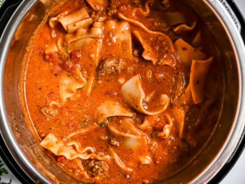 Instant pot lasagna soup sale