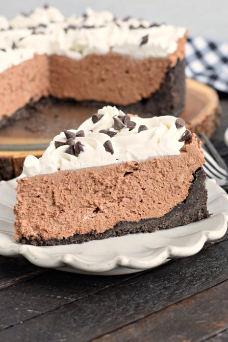 No Bake Chocolate Cheesecake Recipe