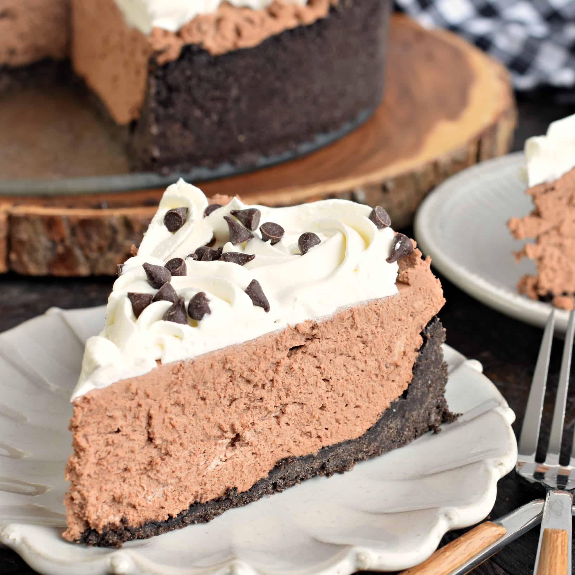 No Bake Chocolate Cheesecake Recipe