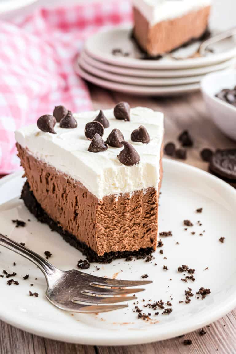 No Bake Chocolate Cheesecake Recipe - Shugary Sweets