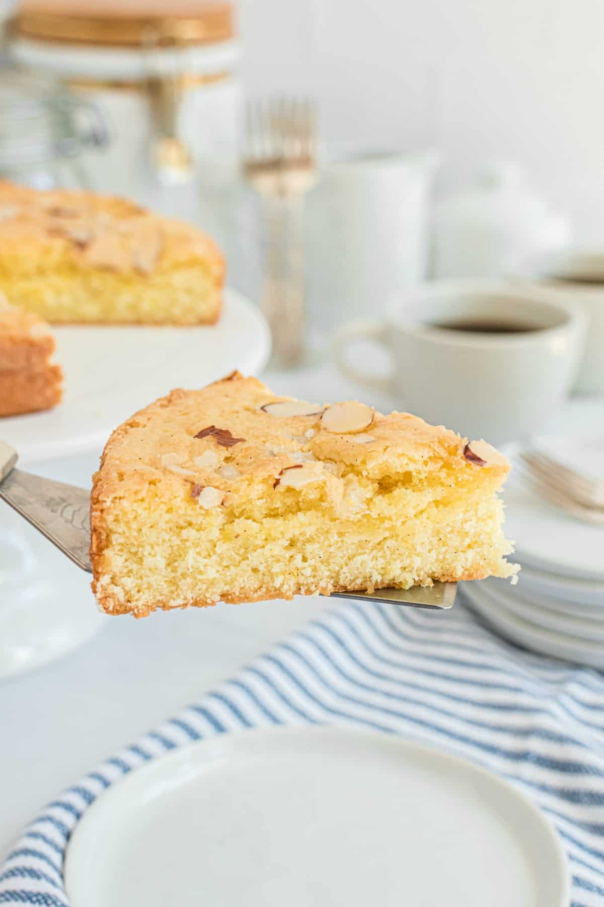 Swedish Almond Cake Recipe - Shugary Sweets