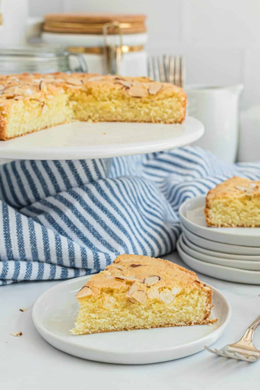 Swedish Almond Cake Recipe - Shugary Sweets