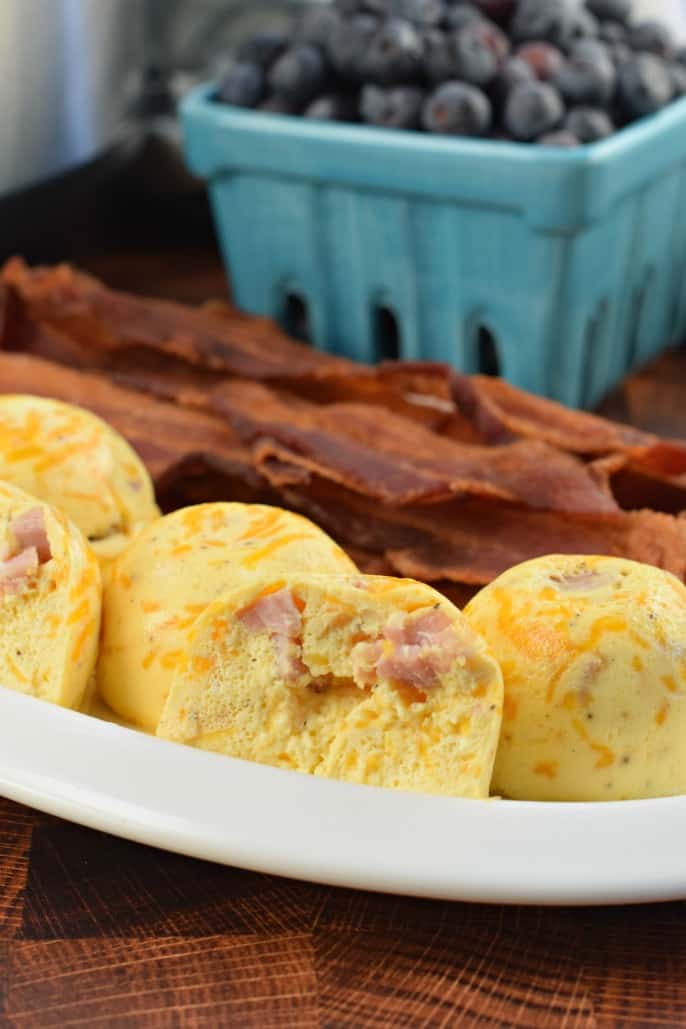 Pressure Cooker Bacon and Cheese Bites