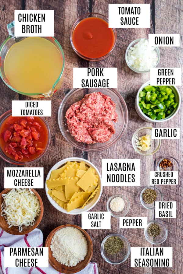 Lasagna Soup Recipe - Shugary Sweets