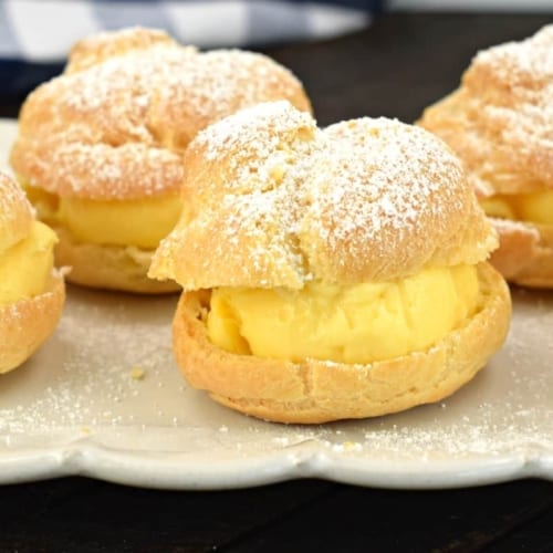 Cream Puff Recipe - Shugary Sweets