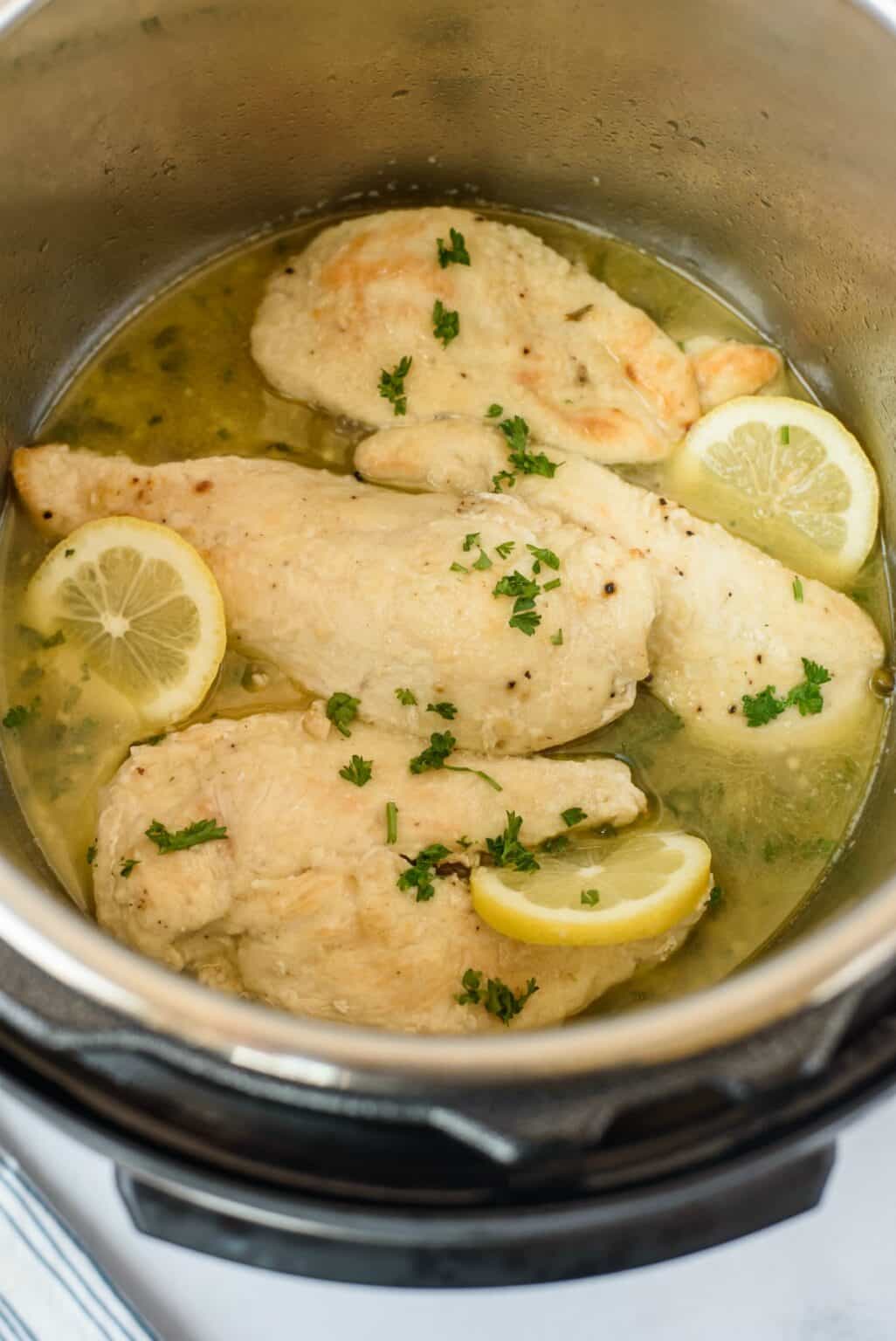 Instant Pot Chicken Piccata Recipe - Shugary Sweets