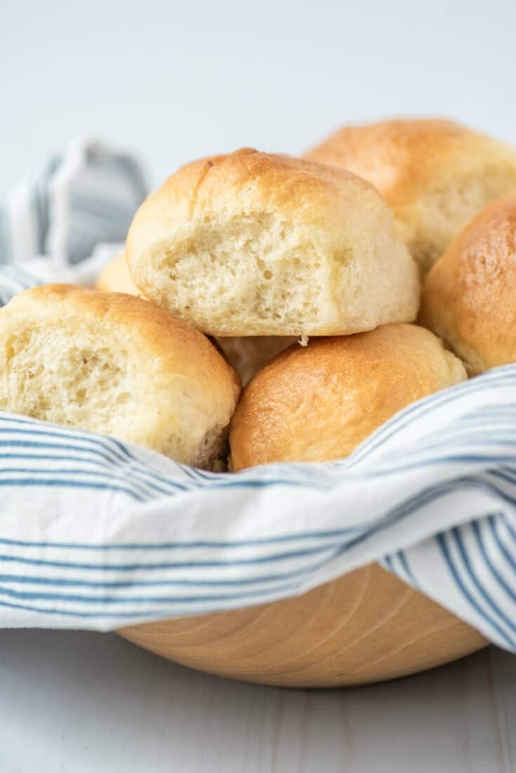 Homemade Dinner Rolls Recipe Shugary Sweets   Dinner Rolls 5 735x1101 