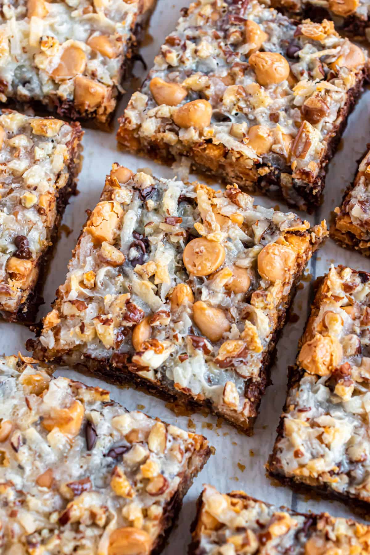 7 Layer Bars Baked 