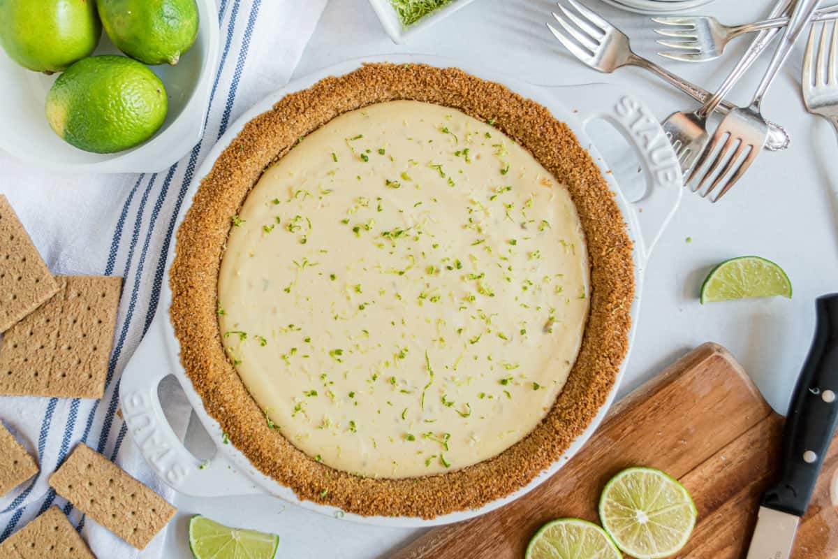 Key Lime Pie Recipe - Shugary Sweets