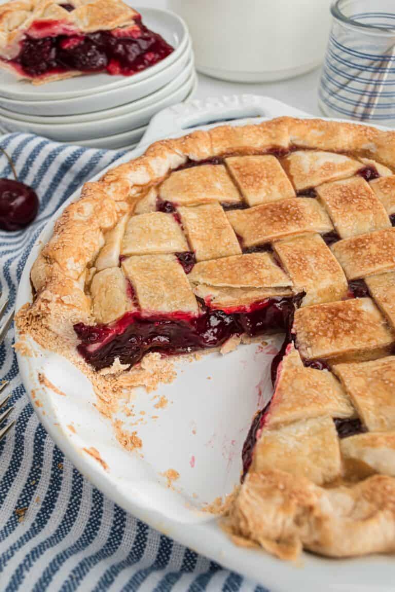 Cherry Pie Recipe- Shugary Sweets