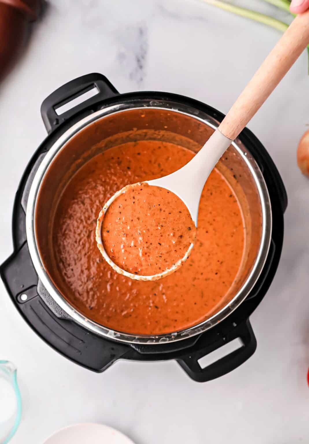 Instant Pot Tomato Soup Recipe - Shugary Sweets