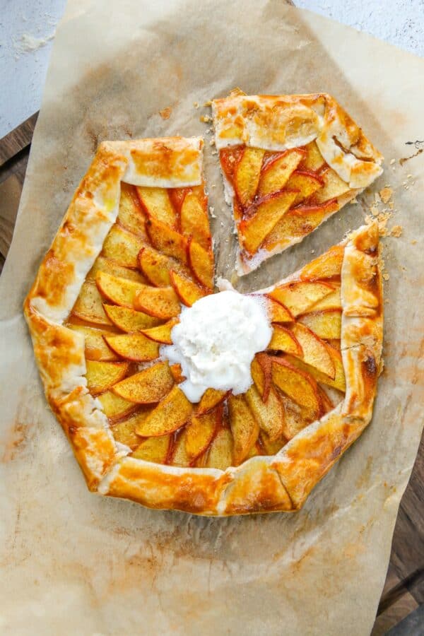 Peach Galette Recipe Shugary Sweets 3643