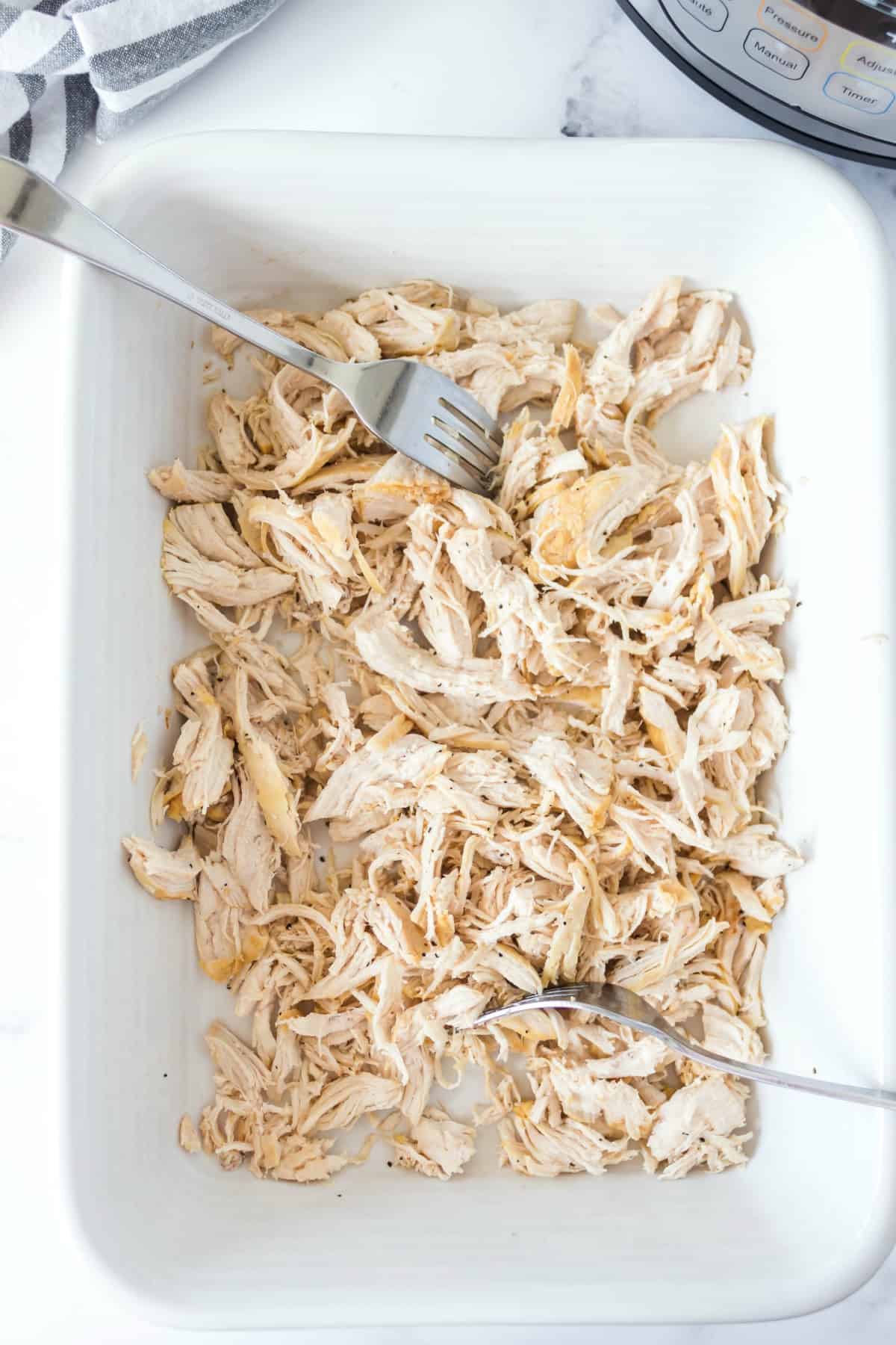 Instant Pot Shredded Chicken - Slow Cooker Gourmet